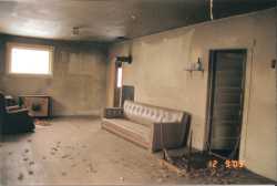 Living room before the remodel