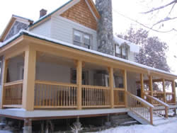 Out Side the house after the remodel